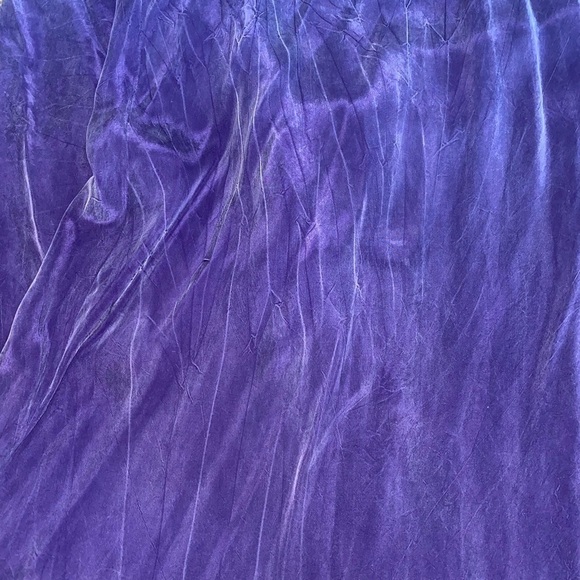 Vintage rabbit rabbit rabbit purple 2 piece long dress and jacket size 14 - Picture 15 of 16